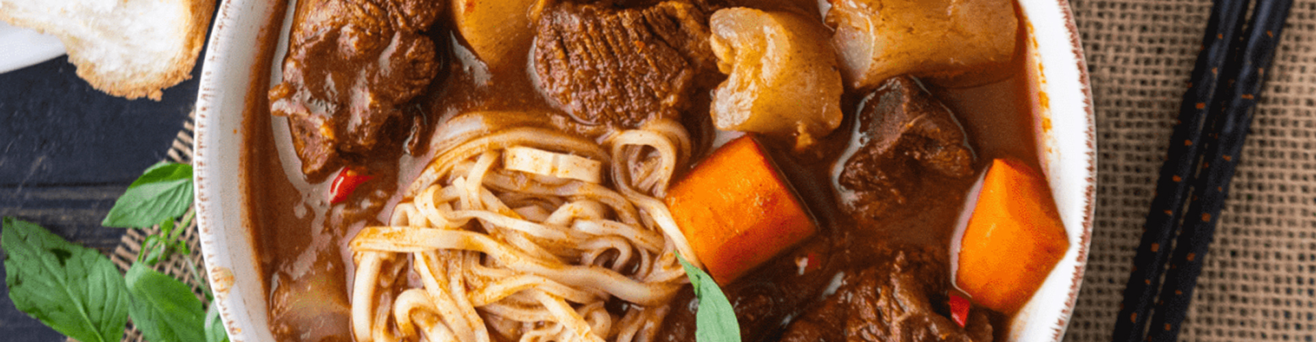 Vietnamese beef stew banner